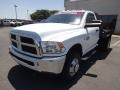 Bright White - Ram 3500 HD ST Regular Cab 4x4 Dually Photo No. 3