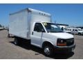2007 Summit White Chevrolet Express Cutaway 3500 Commercial Moving Van  photo #1