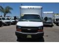 2007 Summit White Chevrolet Express Cutaway 3500 Commercial Moving Van  photo #2