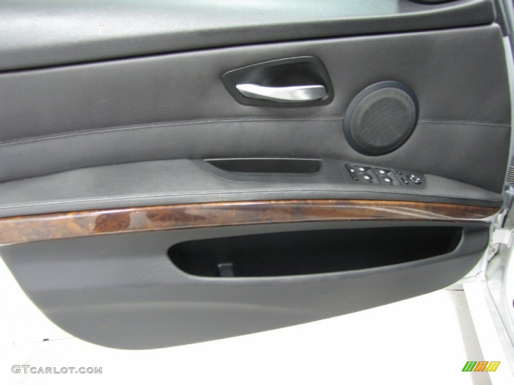 2008 3 Series 335i Sedan - Titanium Silver Metallic / Black photo #10