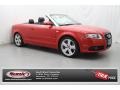 2007 Brilliant Red Audi A4 2.0T Cabriolet  photo #1