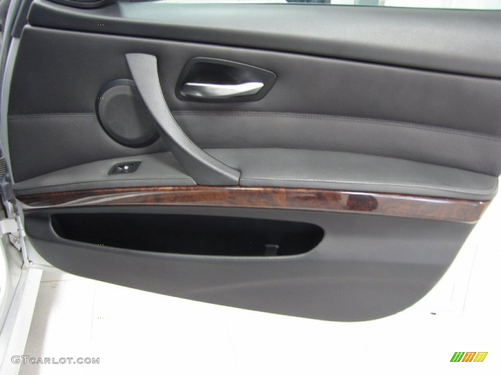 2008 3 Series 335i Sedan - Titanium Silver Metallic / Black photo #13