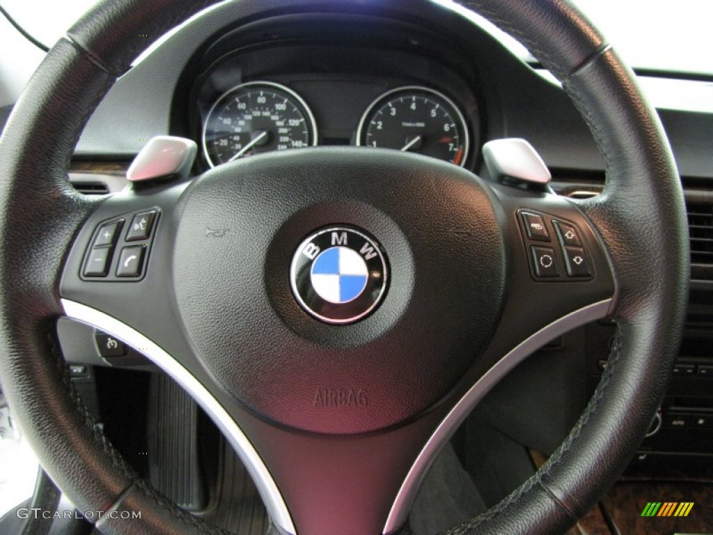 2008 3 Series 335i Sedan - Titanium Silver Metallic / Black photo #14