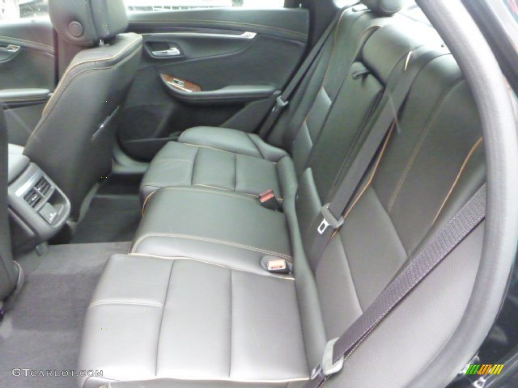 Jet Black Interior 2014 Chevrolet Impala LTZ Photo #82082921