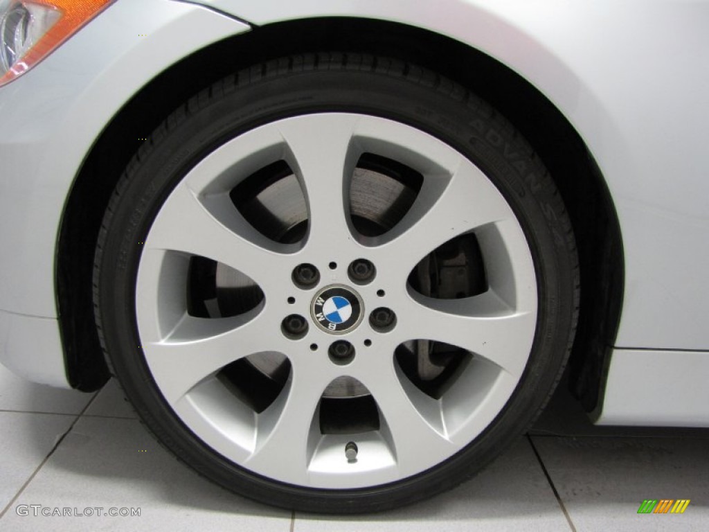 2008 3 Series 335i Sedan - Titanium Silver Metallic / Black photo #21