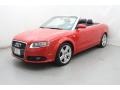 2007 Brilliant Red Audi A4 2.0T Cabriolet  photo #17