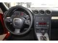 2007 Audi A4 Ebony Interior Dashboard Photo