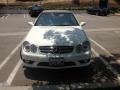 Alabaster White 2006 Mercedes-Benz CLK 500 Cabriolet