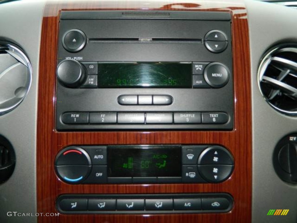 2006 F150 Lariat SuperCrew - Black / Black photo #17