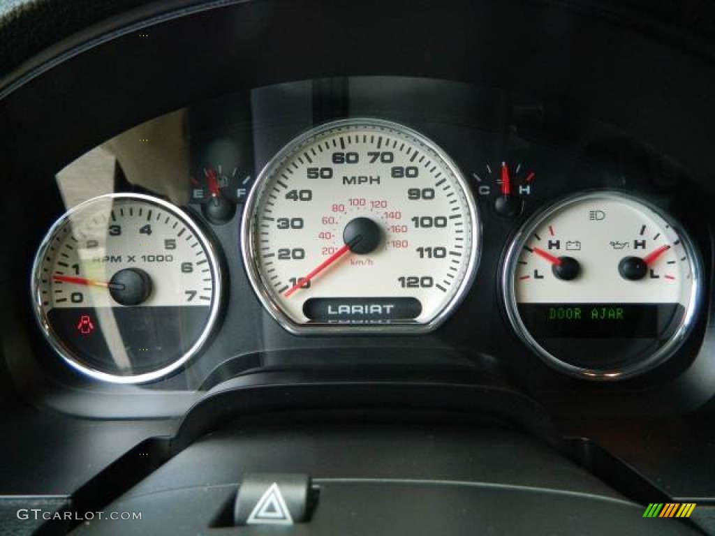 2006 F150 Lariat SuperCrew - Black / Black photo #19