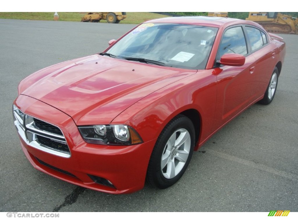 Redline 3-Coat Pearl 2012 Dodge Charger SXT Plus Exterior Photo #82084143