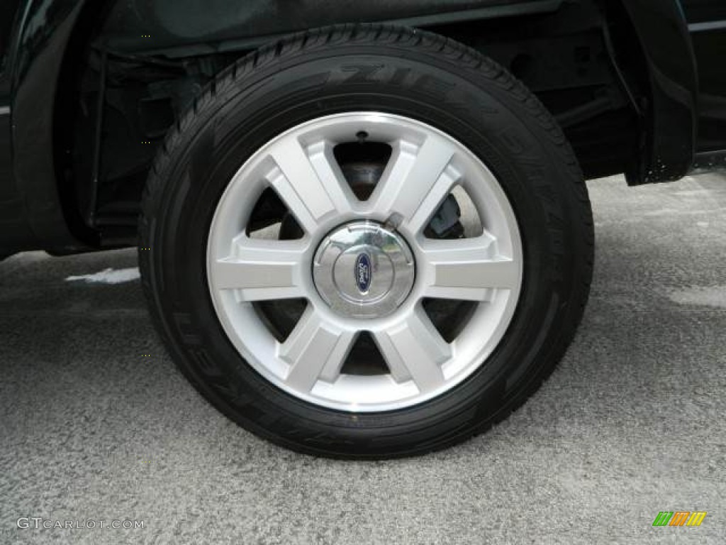 2006 F150 Lariat SuperCrew - Black / Black photo #28