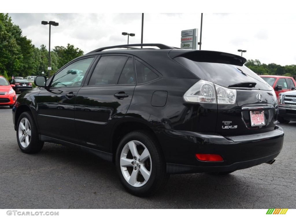 2007 RX 350 - Black Onyx / Ivory photo #28