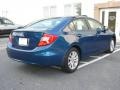 2012 Dyno Blue Pearl Honda Civic EX Sedan  photo #5