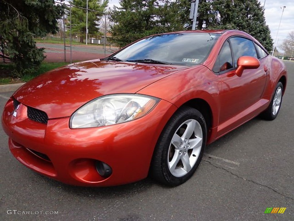 2007 Eclipse GS Coupe - Sunset Pearlescent / Dark Charcoal photo #1