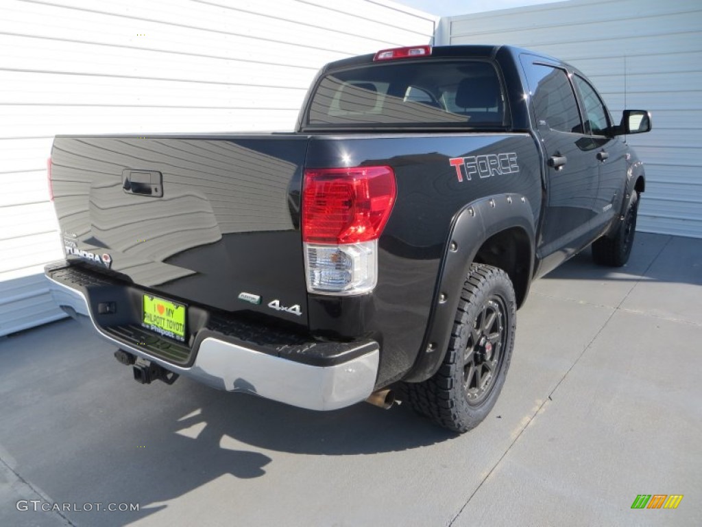 2012 Tundra T-Force 2.0 Limited Edition CrewMax 4x4 - Black / Graphite photo #4