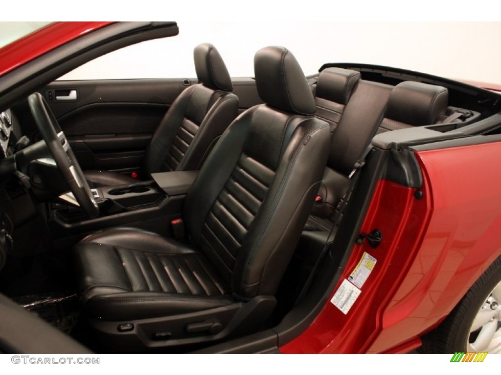 2008 Ford Mustang GT Premium Convertible Front Seat Photo #82087777