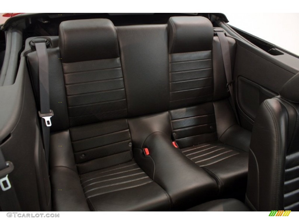2008 Ford Mustang GT Premium Convertible Rear Seat Photos