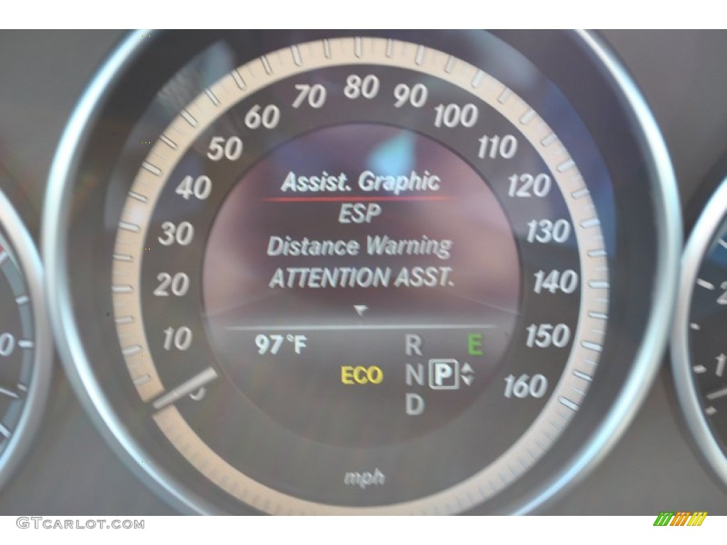 2014 E 350 4Matic Sedan - Black / Black photo #7