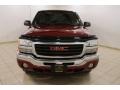 2005 Sport Red Metallic GMC Sierra 1500 SLE Extended Cab 4x4  photo #2