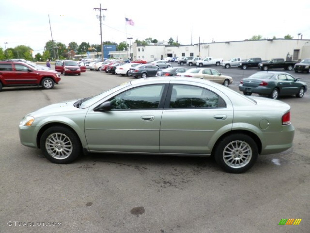 Satin Jade Pearl 2004 Chrysler Sebring Sedan Exterior Photo #82089287