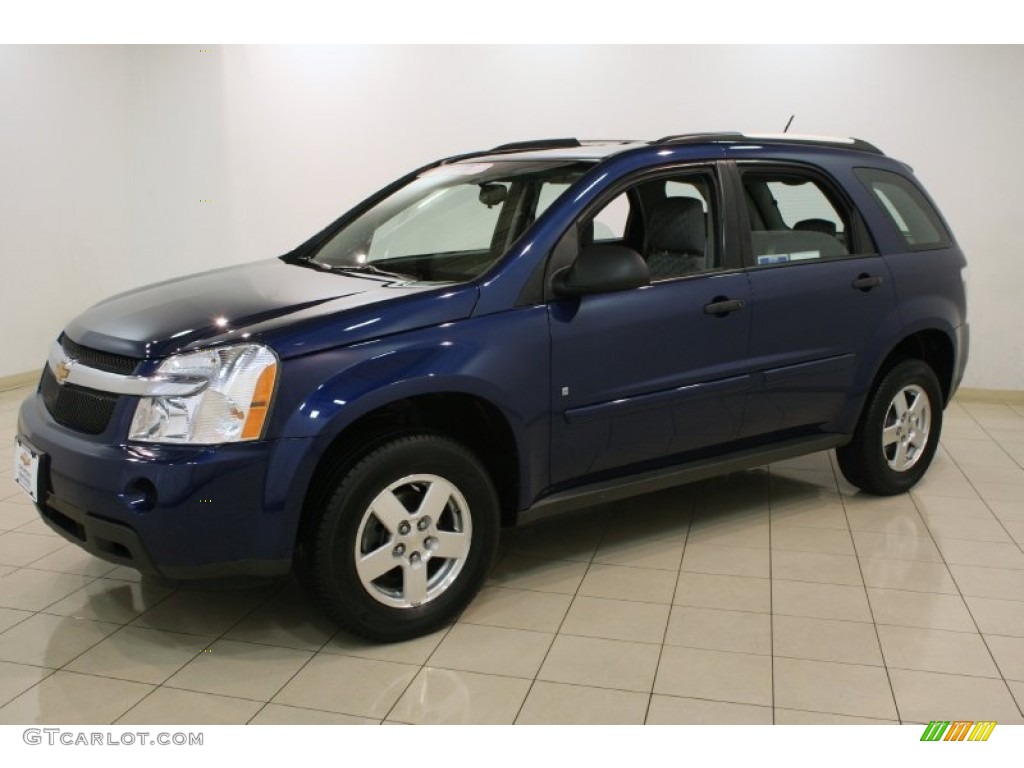 Navy Blue Metallic 2009 Chevrolet Equinox LS AWD Exterior Photo #82089527
