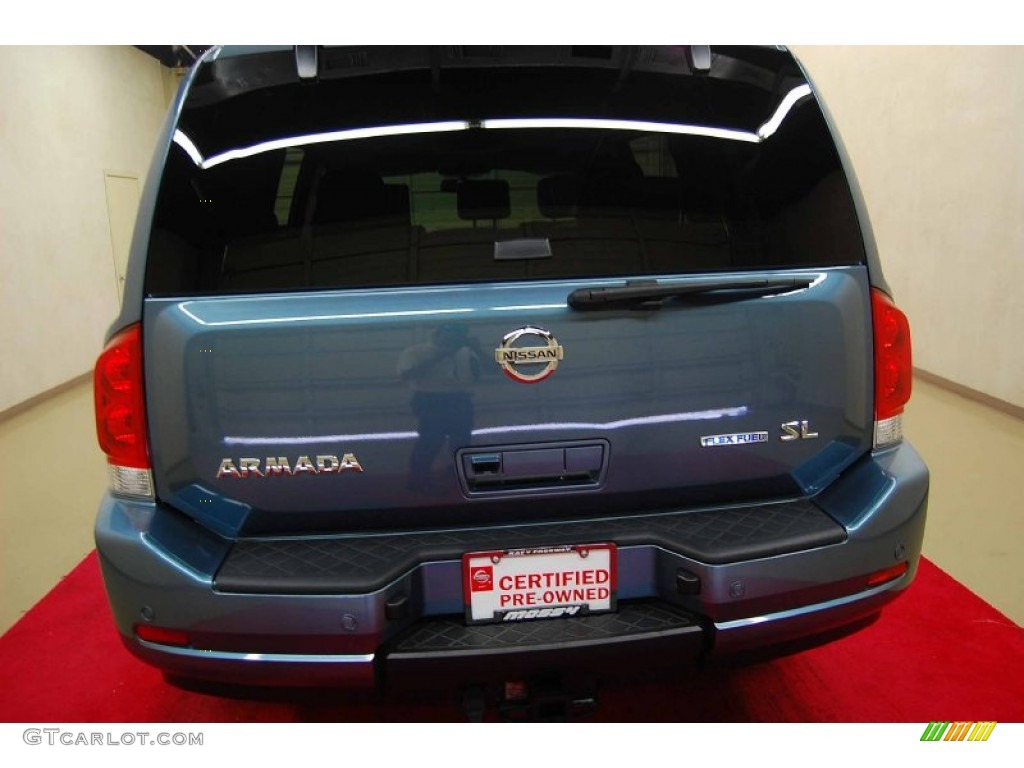 2012 Armada SL - Lakeshore Slate Blue / Almond photo #5