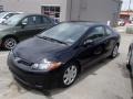 Nighthawk Black Pearl - Civic LX Coupe Photo No. 3