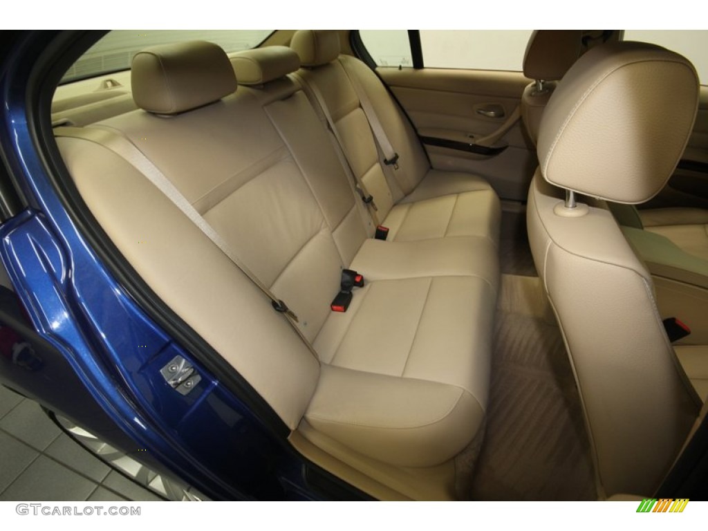 2011 3 Series 328i Sedan - Montego Blue Metallic / Beige photo #35