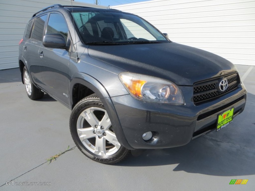2006 RAV4 Sport - Flint Gray Mica / Dark Charcoal photo #46
