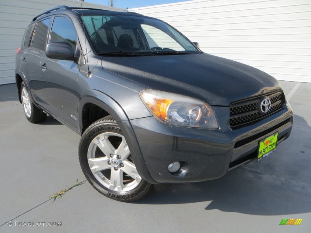 2006 RAV4 Sport - Flint Gray Mica / Dark Charcoal photo #47