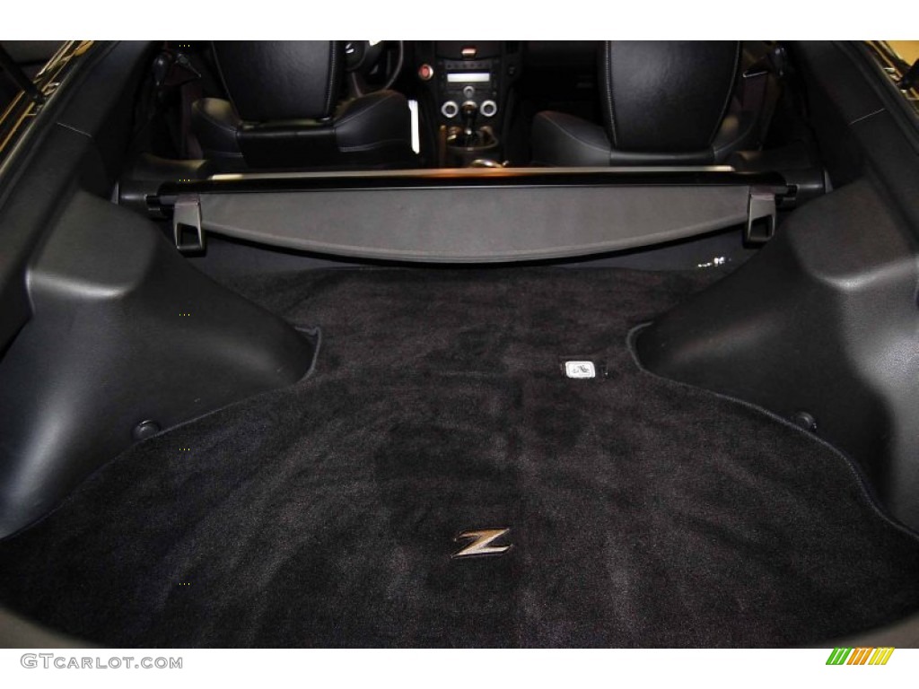 2009 370Z Touring Coupe - Magnetic Black / Black Leather photo #13