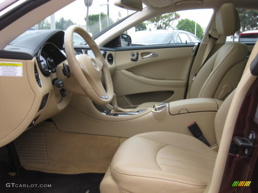 2009 CLS 550 - Barolo Red Metallic / Cashmere photo #18