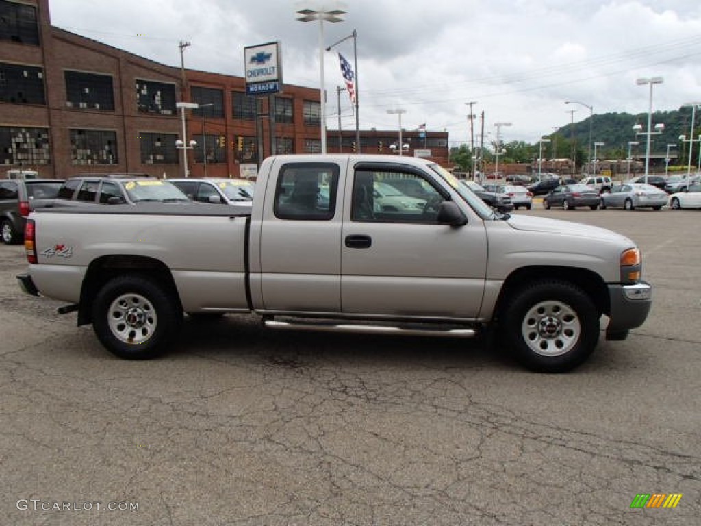 2006 Sierra 1500 Extended Cab 4x4 - Silver Birch Metallic / Neutral photo #1