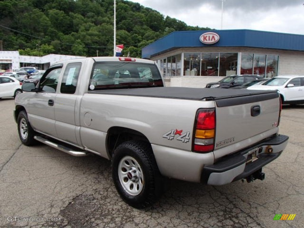 2006 Sierra 1500 Extended Cab 4x4 - Silver Birch Metallic / Neutral photo #6