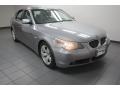 Silver Grey Metallic 2007 BMW 5 Series 525i Sedan