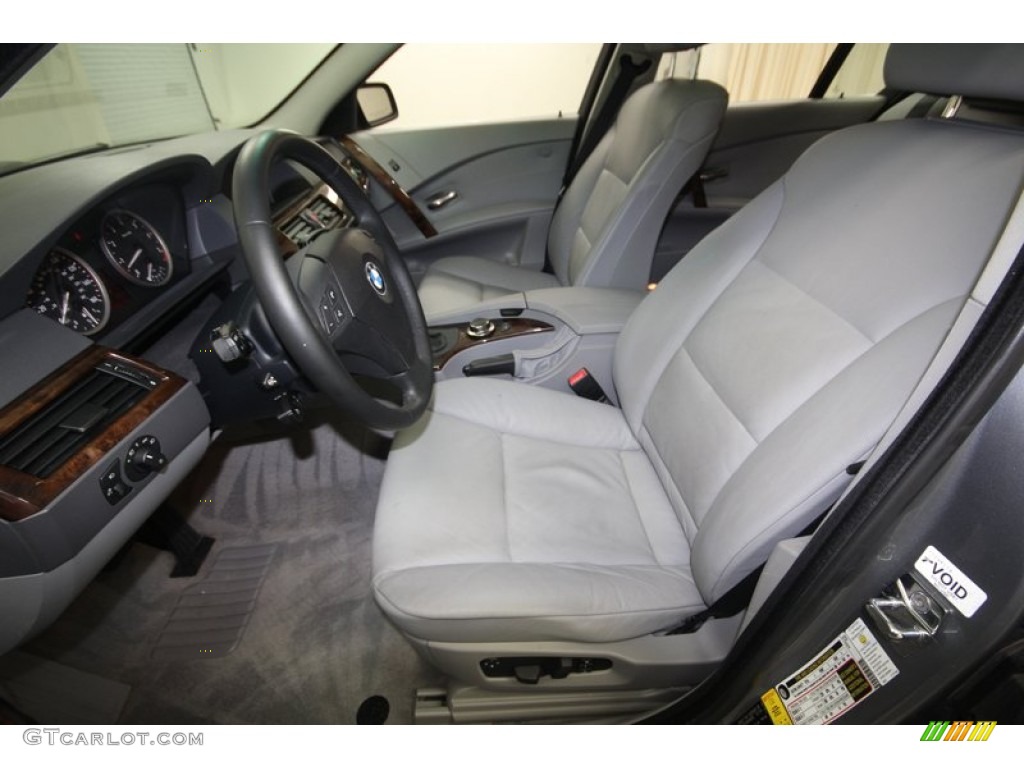 2007 BMW 5 Series 525i Sedan Front Seat Photos