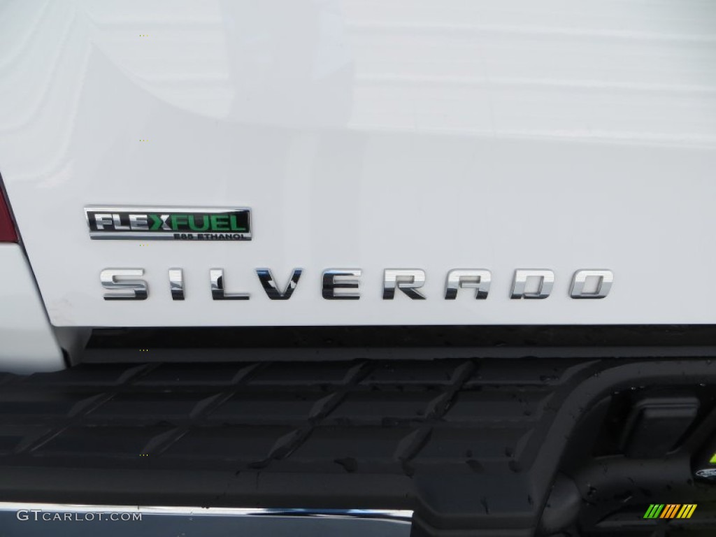 2011 Silverado 1500 LS Crew Cab - Summit White / Dark Titanium photo #19