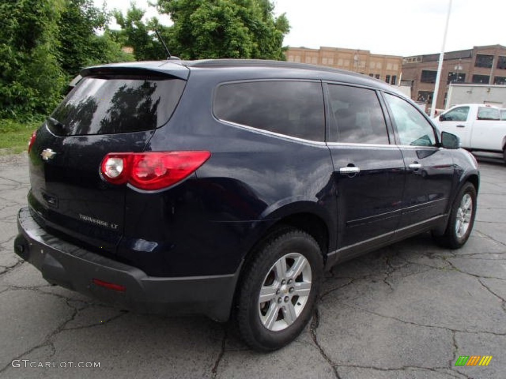 2010 Traverse LT AWD - Dark Blue Metallic / Ebony photo #8