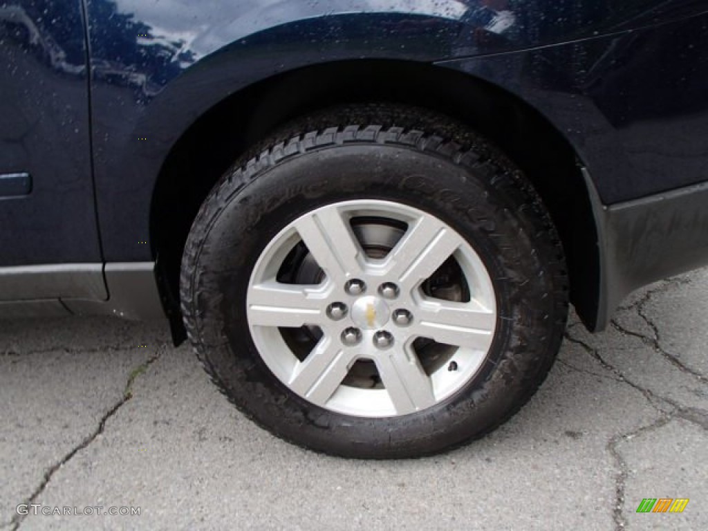 2010 Traverse LT AWD - Dark Blue Metallic / Ebony photo #9