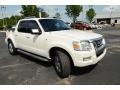White Suede - Explorer Sport Trac Limited 4x4 Photo No. 3