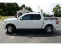 White Suede - Explorer Sport Trac Limited 4x4 Photo No. 10