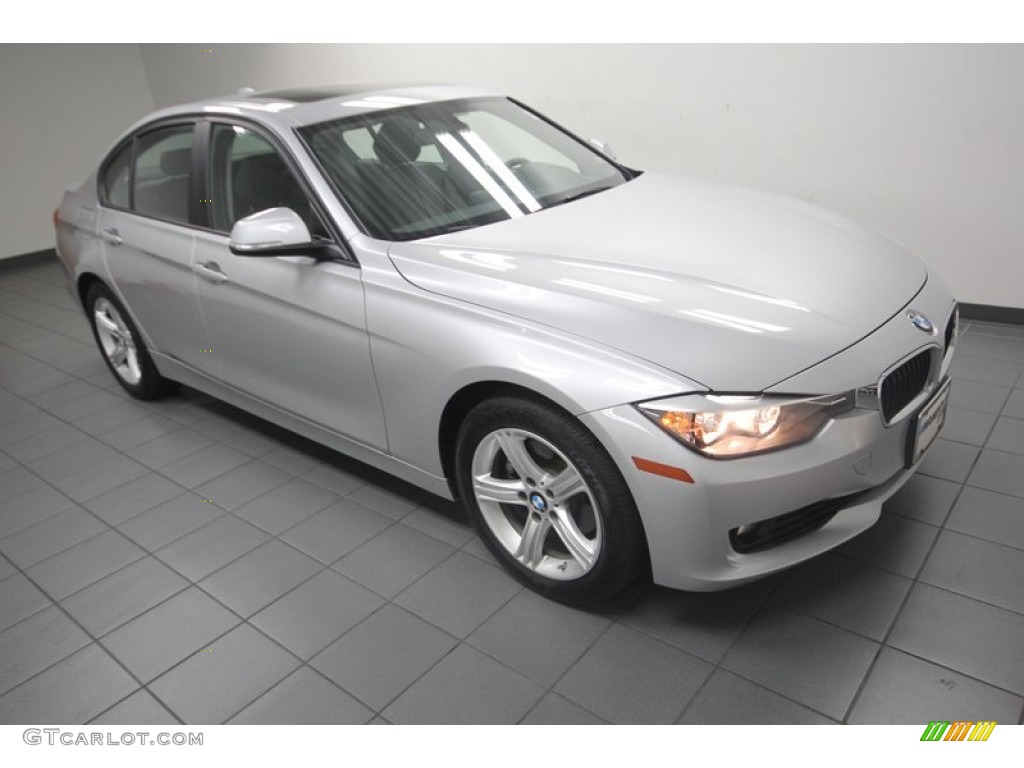 Glacier Silver Metallic 2012 BMW 3 Series 328i Sedan Exterior Photo #82096418