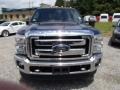 2013 Blue Jeans Metallic Ford F350 Super Duty XLT Crew Cab 4x4  photo #3