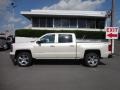 2014 White Diamond Tricoat Chevrolet Silverado 1500 LT Crew Cab 4x4  photo #4