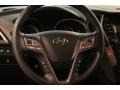 Gray 2013 Hyundai Santa Fe Sport AWD Steering Wheel