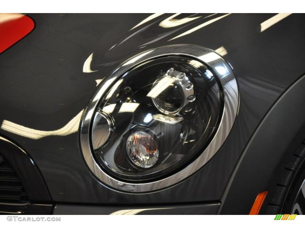 2013 Cooper John Cooper Works GP - Thunder Grey Metallic / GP Recaro Sport Black/Dinamica photo #2