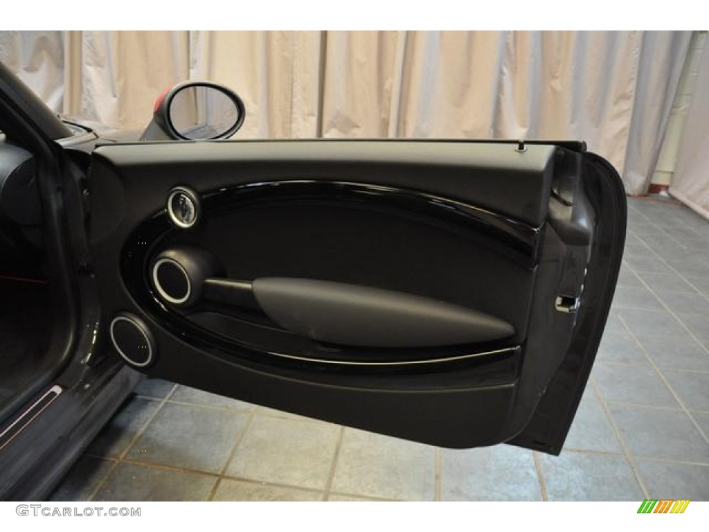 2013 Cooper John Cooper Works GP - Thunder Grey Metallic / GP Recaro Sport Black/Dinamica photo #8
