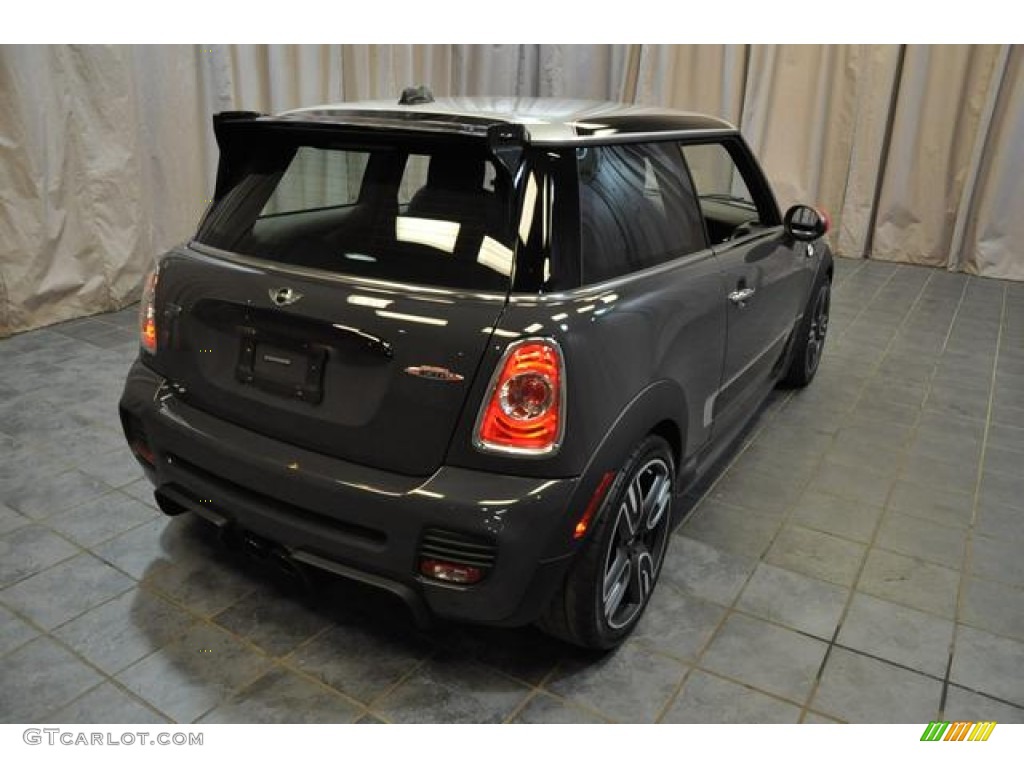 2013 Cooper John Cooper Works GP - Thunder Grey Metallic / GP Recaro Sport Black/Dinamica photo #13