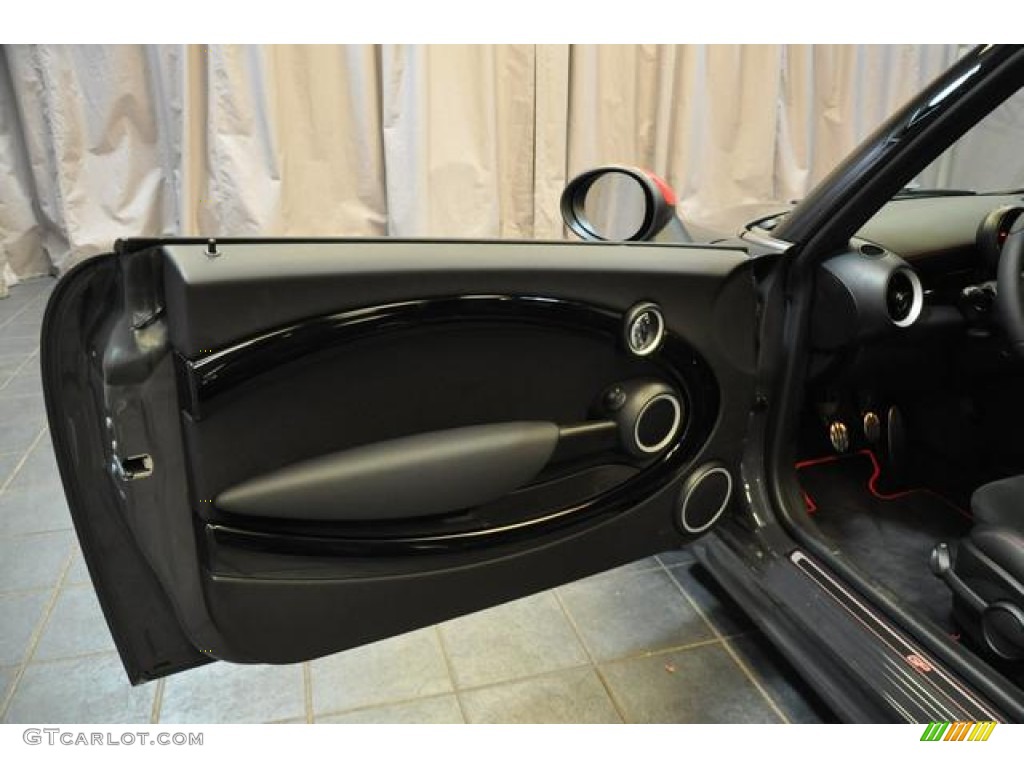 2013 Cooper John Cooper Works GP - Thunder Grey Metallic / GP Recaro Sport Black/Dinamica photo #22